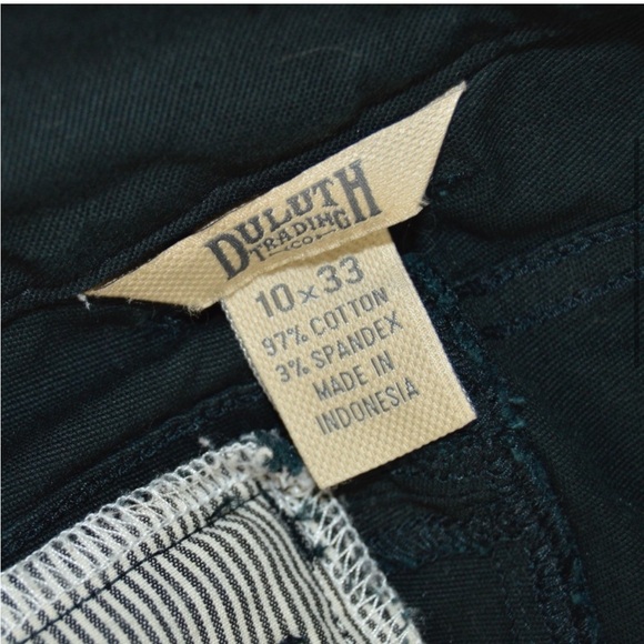 Duluth Trading DuluthFlex Fire Hose Slim Leg Cargo Pants, Black - Size 10 - Picture 4 of 8